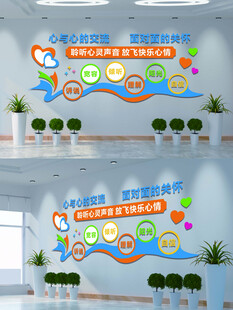 心理咨询室文化墙