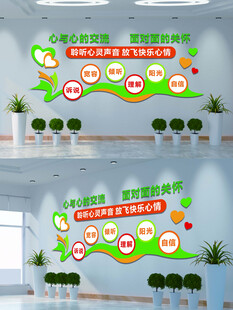 心理咨询室文化墙