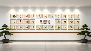 中药介绍文化墙