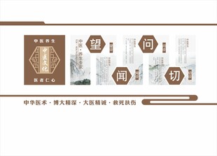 中医养生专家文化墙