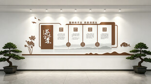 养生之道文化墙