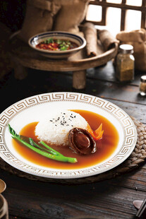 鲍汁捞饭