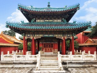 中式传统古建筑精美楼阁