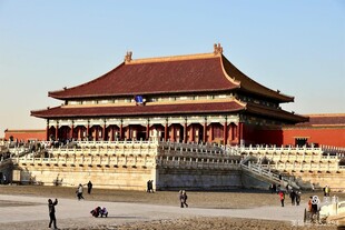 故宫宏伟宫殿景观