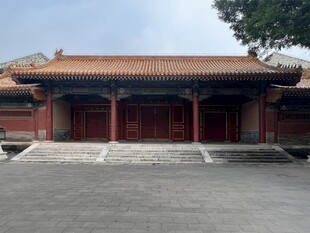 中式古建筑庭院景观