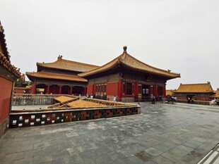 故宫古建筑群的壮丽景观