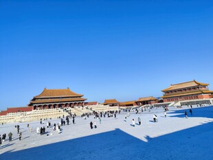 故宫广场景象