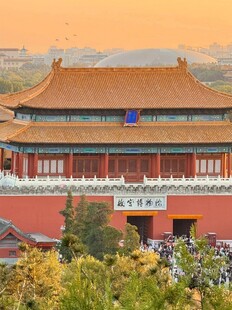 故宫午门古建筑景观