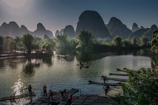 漓江山水美景如画