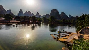 漓江山水美景如画