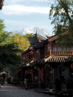 古色古香的中式传统街巷