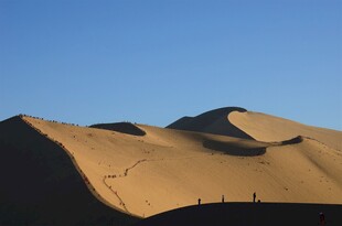 壮丽沙漠沙丘景观
