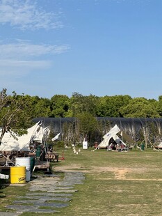 户外露营场地景色