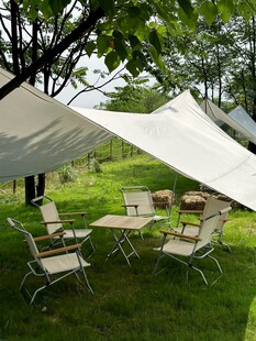 户外休闲天幕桌椅组合