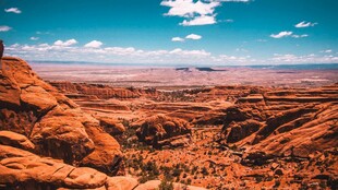 壮丽沙漠风光美景