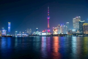 上海外滩璀璨夜景