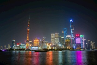 上海外滩璀璨夜景