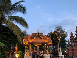 东南亚风格寺庙景观