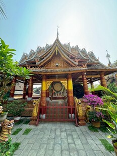 泰式传统庙宇建筑景观