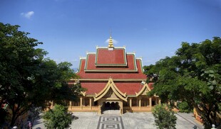 东南亚风格寺庙建筑景观