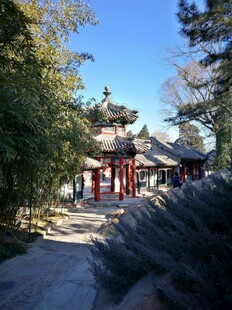 日式庭院景致