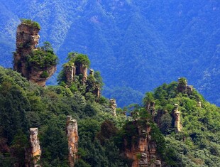 张家界奇峰异石景观