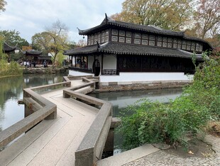 江南水乡中式古典建筑景观