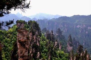 张家界奇峰美景