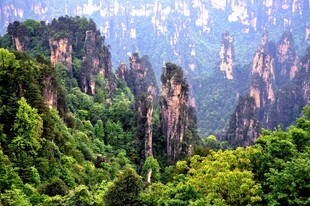 张家界奇峰异石景观