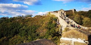 秋日长城美景