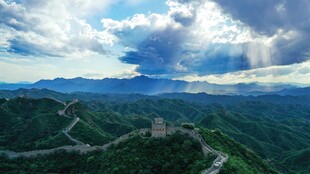壮丽长城云海景观