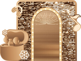 中式奢华拱门装饰设计