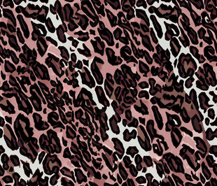 粉色系豹纹时尚图案