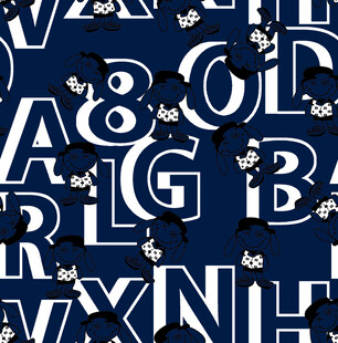 字母图案背景设计