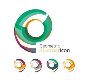 几何抽象图标设计