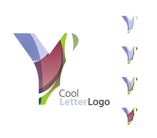 酷炫字母标志设计