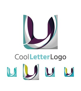 酷炫字母标志设计