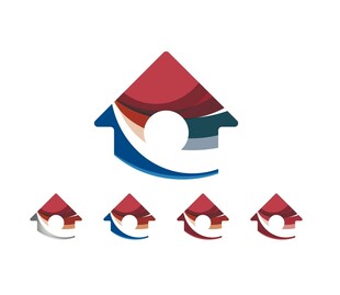 房屋标志设计示例