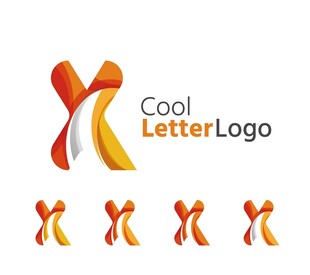 酷炫字母标志设计示例