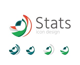 统计相关标志设计示例