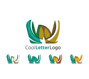 酷炫字母标志设计