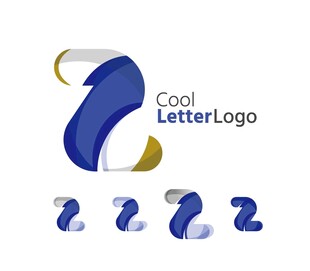 创意字母Z标志设计
