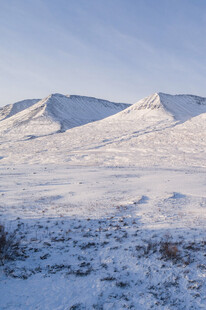 冬日雪山旷野美景