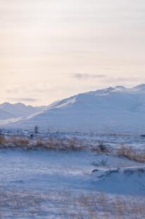 冬日雪山旷野美景