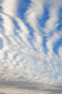 天空中独特的卷云景观