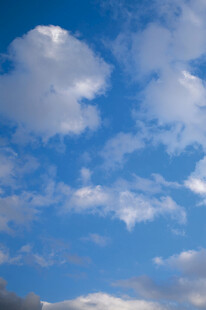 蓝天白云美景