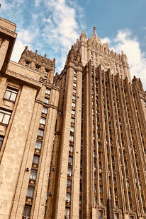 宏伟壮观的欧式高耸建筑