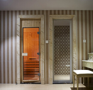 现代风格桑拿房室内场景