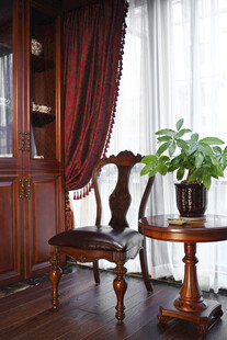 复古优雅的室内家居一角