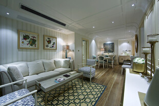 现代简约风格客厅室内图